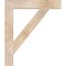 Ekena Millwork Traditional Block Smooth Bracket, Douglas Fir, 3 1/2"W x 24"D x 28"H BKT04X24X28TRA05SDF - alternate 3